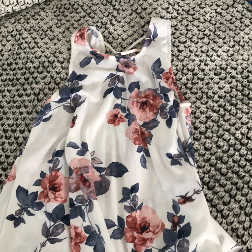 Trapeze Floral Dress